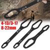 1Pcs Adjustable Double-Head Wrench Thickened Self-tightening Torx Spanner Bicycle Car