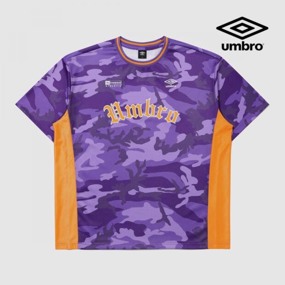 Umbro Men ChanT Mesh Camo Graphic T shirT Ur321crs79 Pcm purple camo/090