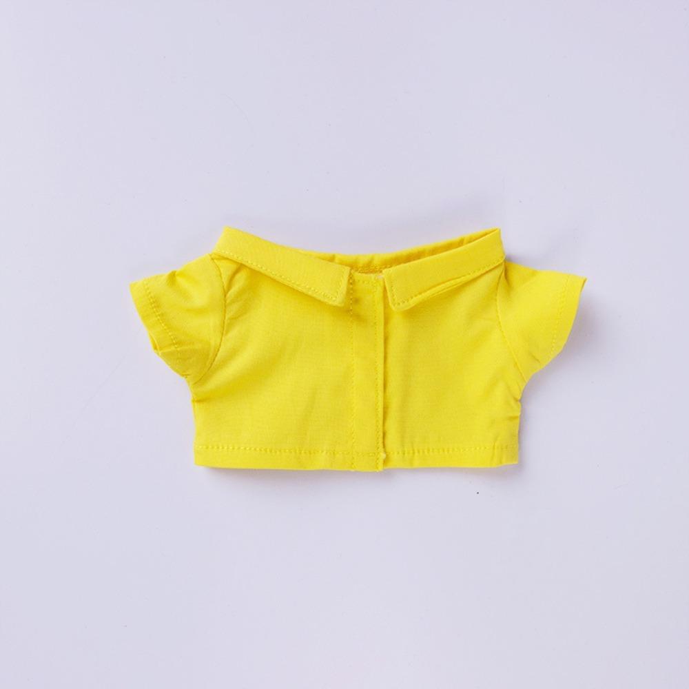 Doll Clothes Plush Doll's Lapel Shirt Clothing Accessories Cute Mini Doll Shirt  Toys