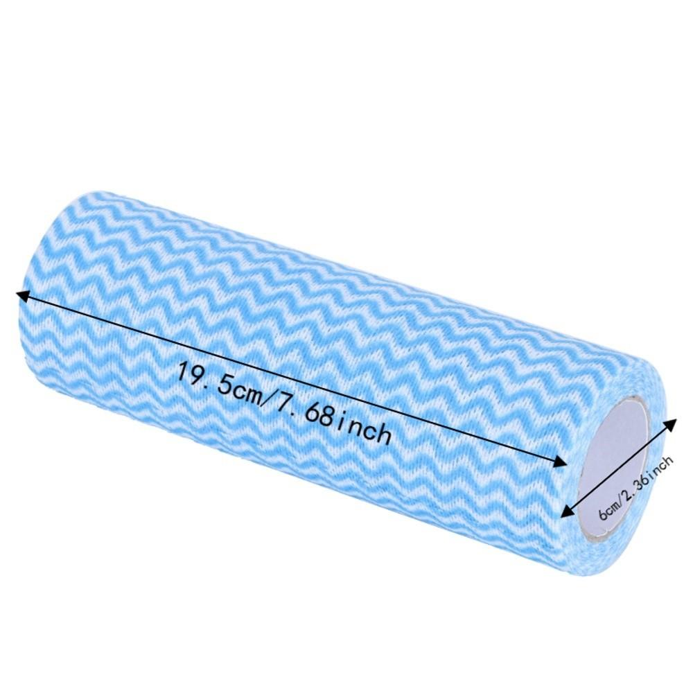 100pcs Nonwoven Fabric Disposable Cleaning Cloths Multi-Purpose Wiping Rags Kitchen Cleaning