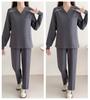 Enhanced Anti-Static Long Sleeve Scrub Suit - Quick-Drying, Stretchable, Medical Gown for Nurses