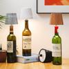 Rechargeable Wine Bottle Desk Lamp - Touch-Control Small Night Light for Bar, Restaurant & Home Decor