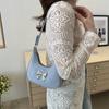 Bow Korean version gentle shoulder bag women 2025 niche new versatile ins underarm dumpling bag foreign style