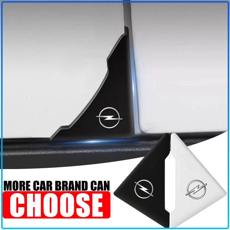 2Pcs Car Door Corner Silicone Protective Anti-Collision Cover For Opel Astra H G J Insignia Mokka Zafira Corsa Vectra B C D