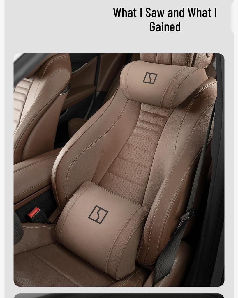 Compatible with Jike 7X/009/007/007GT/MIX: Headrests, Lumbar Supports, Car Seats, and Neck Protectors.