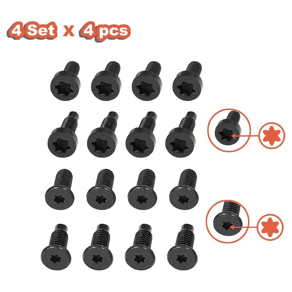 17 STK Skrutrekkersett ABS Black Carbon Steel Fashion