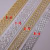 Decorative Wrought Iron Lace Strips In Gold & Silver for Photo Frames