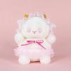 Lolita Little Lamb Plush Toy - Cute White and Pink Adorable Doll, Perfect Girls' Birthday Gift