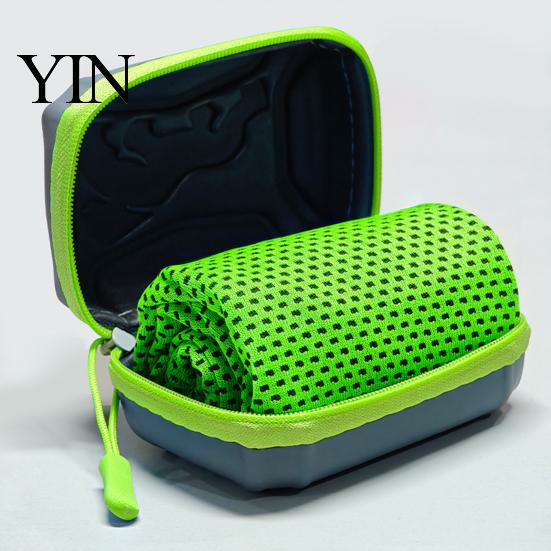 Moisture-wicking Sports Towel 1/5Pcs Cooling with Carrying Case, Quick Dry Absorbent Ice for Neck & Face, Breathable Chilly Sports, Gym, Yoga, Running