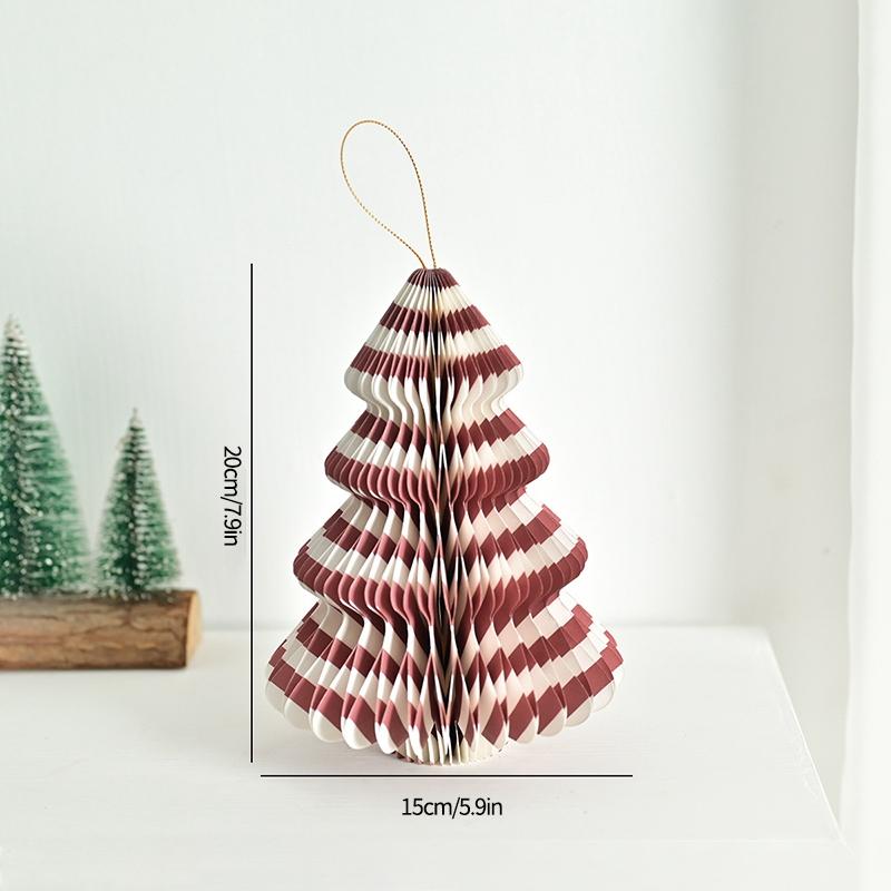 Christmas Decoration 3D Honeycomb Christmas Tree Ornament Home Decoration 2026 New Year Desk Decoration Christmas Supplies