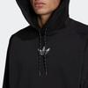 adidas Originals Men Classic Comfort 4D Cush Loose Hoodie Black HC7106
