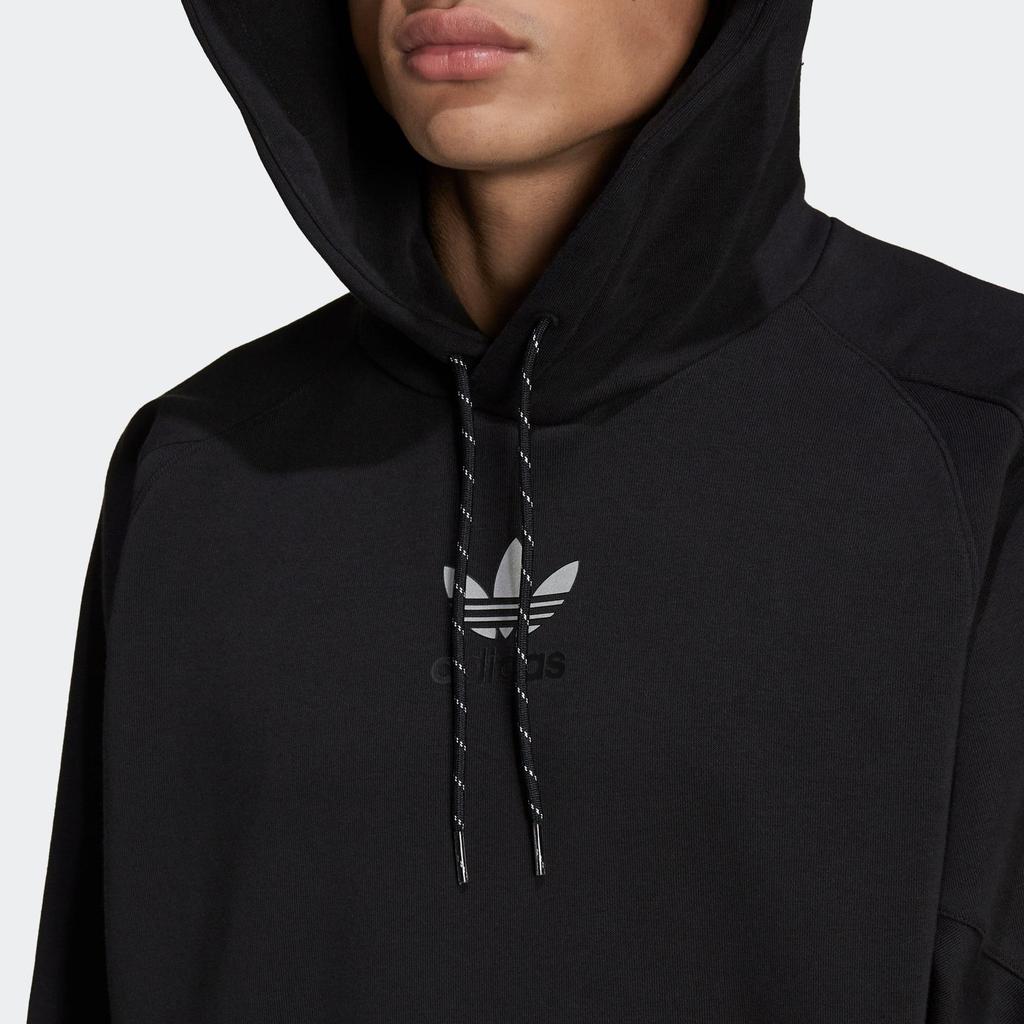 adidas Originals Men Classic Comfort 4D Cush Loose Hoodie Black HC7106