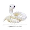 Articulated Snake Fidget Toys 2.5 Ft Realistic 3D Printed Snake Animal toys Ornament for Birthday Easter Basket Desk Decor Home