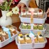 50/100Pcs New Handmade Stickers Food Label Self-Adhesive Long Label Packaging Sealing Labels Stickers Party Cake Baking Labels