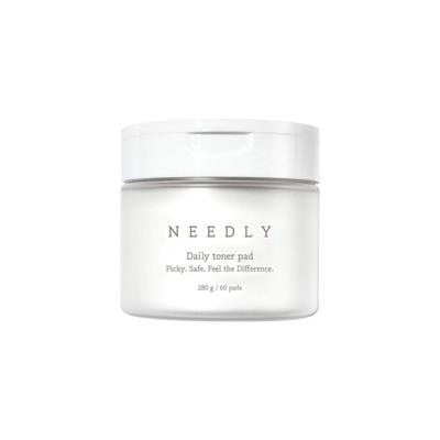 NEEDLY Dagelijkse Toner Pad ? Poriënverfijnende/ Exfoliërende Gezichtspads Met BHA En PHA (60 vellen)