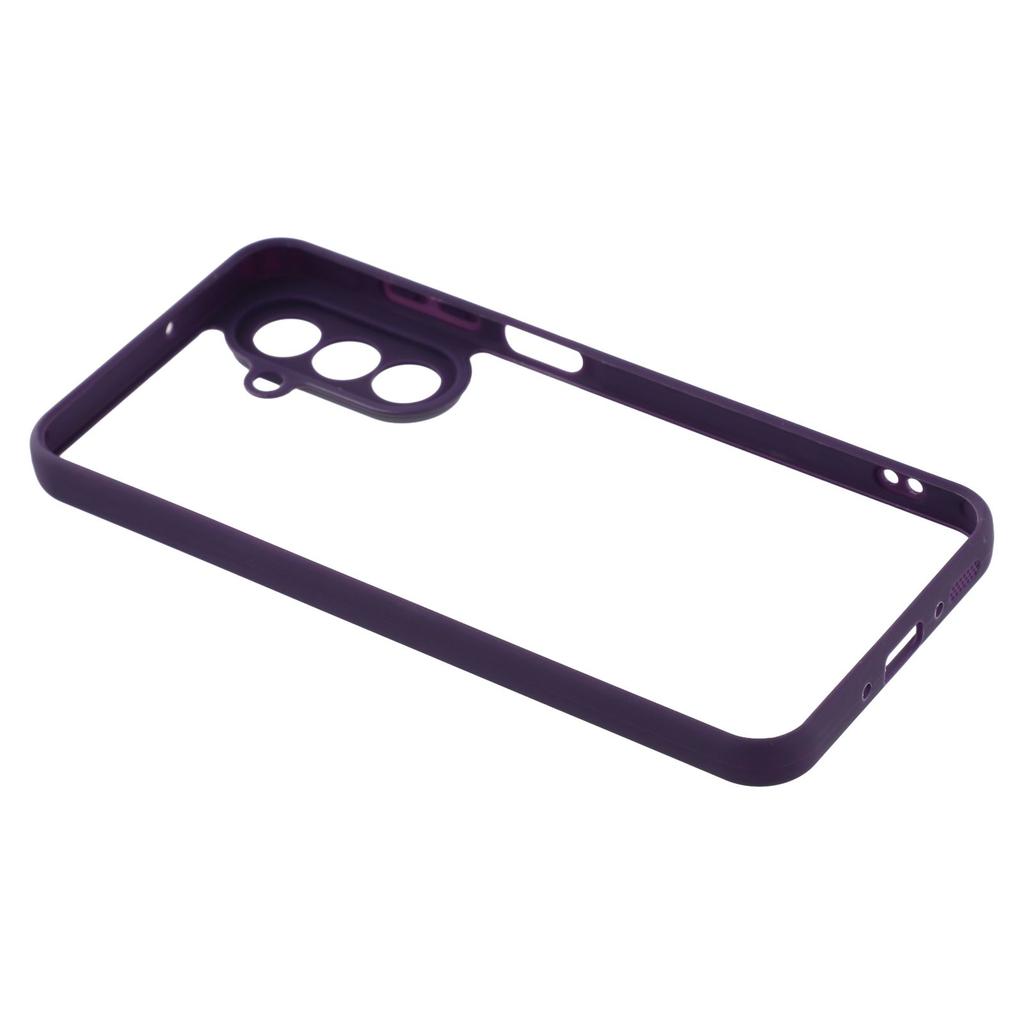 Voor Samsung Galaxy A36 5G Telefoonhoesje TPU + Acryl Transparante Achterkant