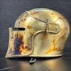 Commando Barbuta Helmet Medieval Knight Barbuta Helmet 8Gauge Mild Steel Helmet LARP, Cosplay, Display, Costume Helmet