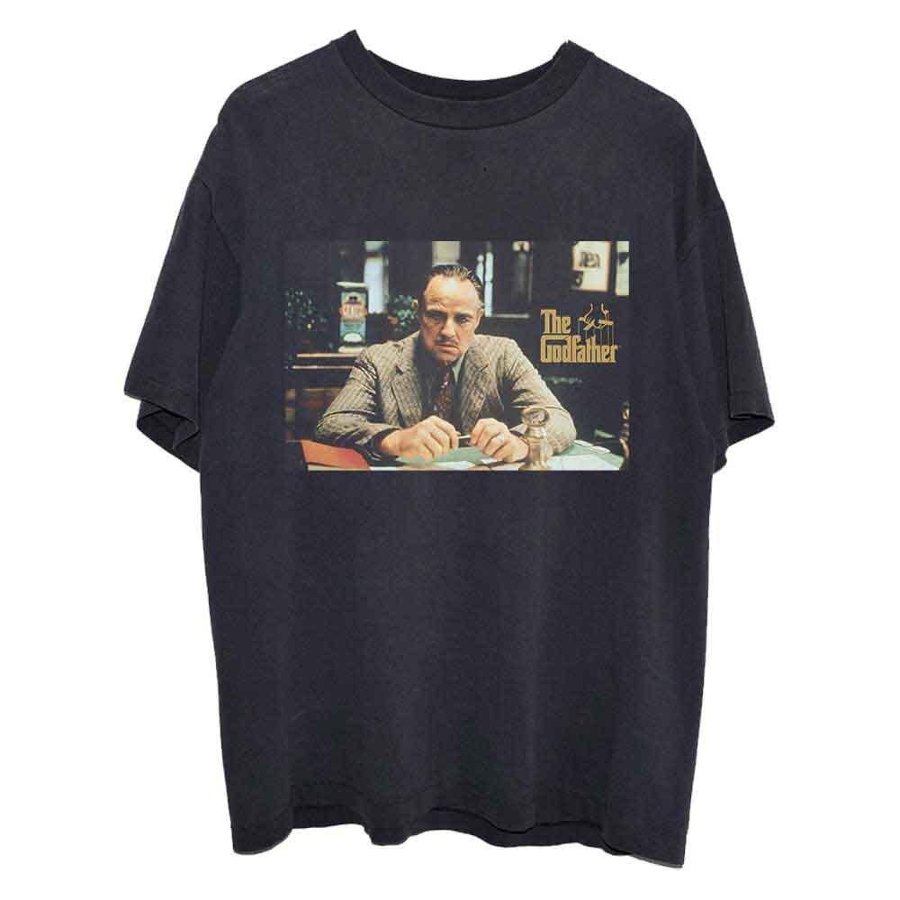 The Godfather Unisex Tshirt Caf Scene (Medium) S
