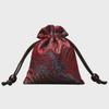 Chinese Double-Layer Brocade Drawstring Jewelry Gift Bag