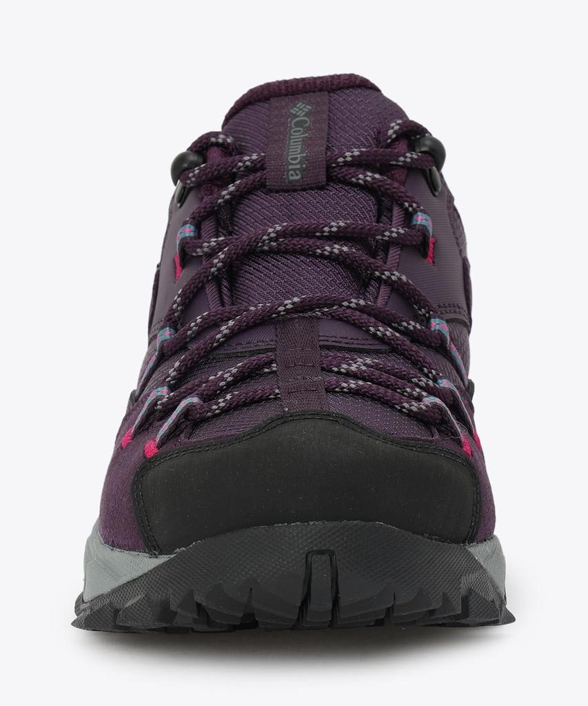 Columbia Sabre Six Low Outdry Hiking Size Dark Wild Fuchsia Women's Shoes, 25.0cm, Plum,