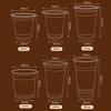 10Pcs Clear Plastic Cup With Strawless Lids Disposable Cups For Iced Coffee Or Juice Party Smoothie Milkshake Cold Drinks