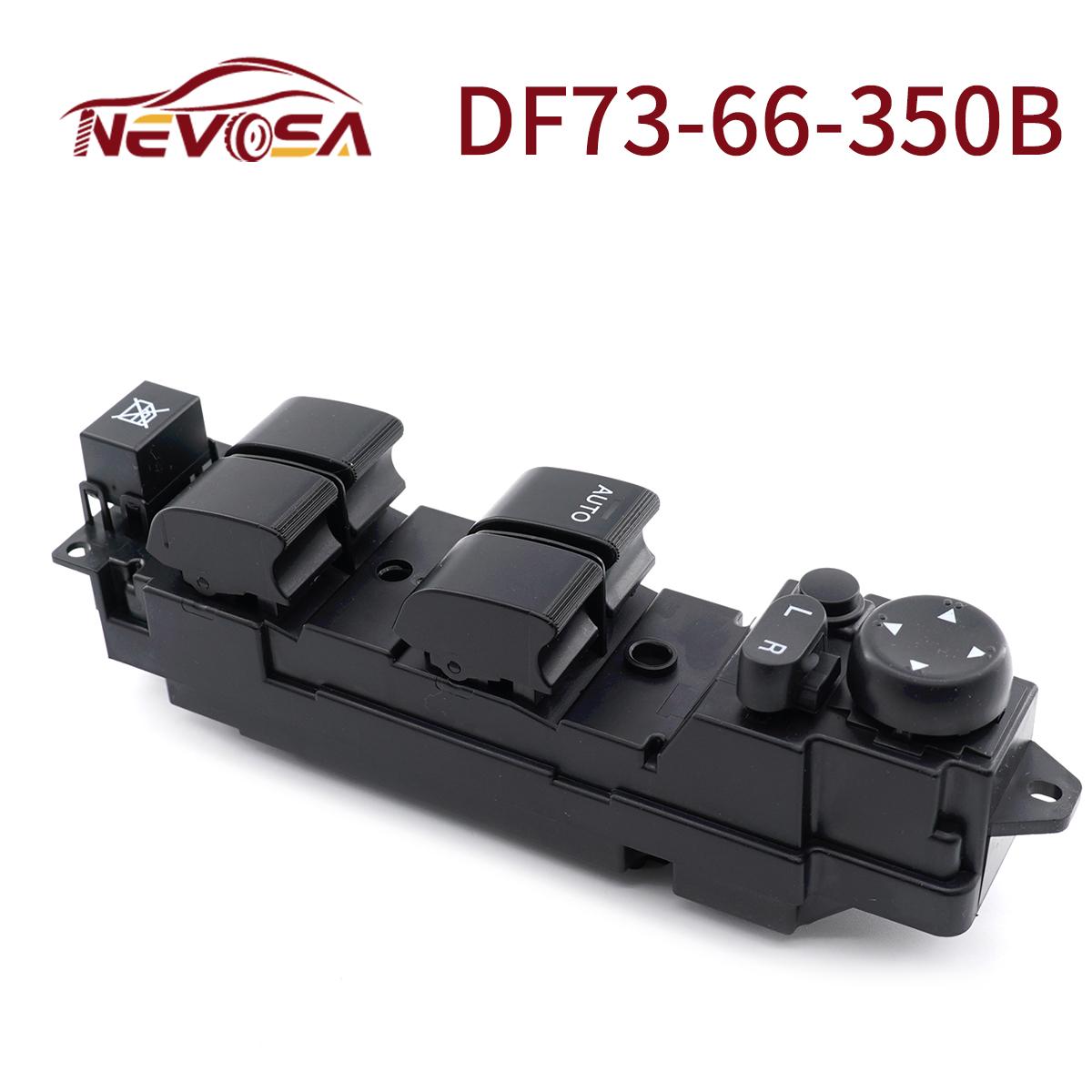 NEVOSA For Mazda 2 M2 2007-2013 Window Switch Control Glass Lifter Regulator Button Front Left Driver Door DF73-66-350B DF73-66-350B