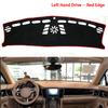Dashboard Cover Pad Shade Dashmat Protect Carpet Accessories for Porsche Panamera 2010~2016 Turbo GTS S Anti-Slip Anti-UV Mat