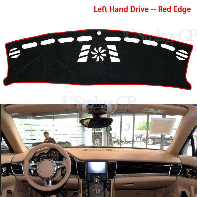 Dashboard Cover Pad Shade Dashmat Protect Carpet Accessories for Porsche Panamera 2010~2016 Turbo GTS S Anti-Slip Anti-UV Mat