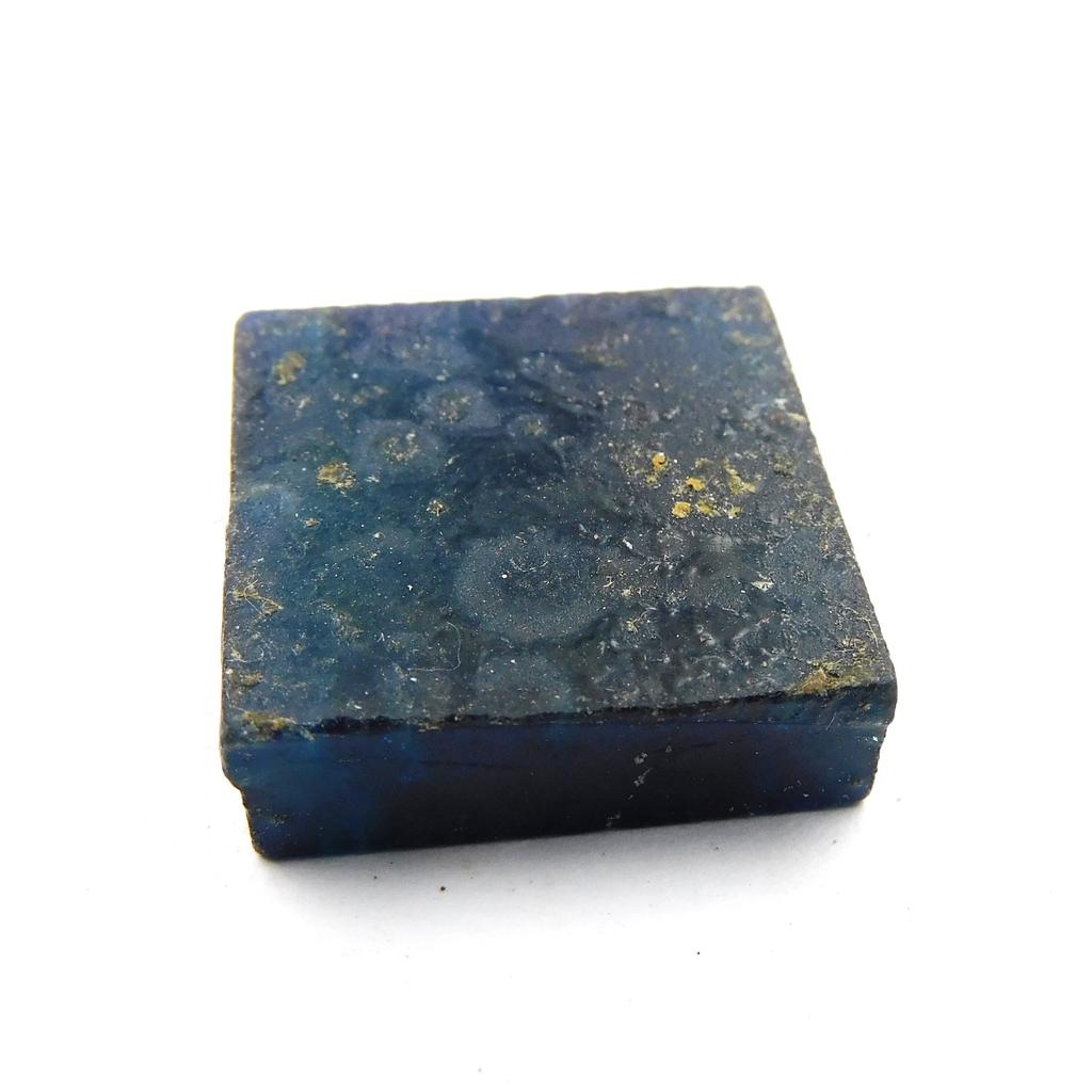 33.55 Ct Natural Blue Sapphire Rough CERTIFIED Uncut Raw Loose Gemstone M-661-Ra