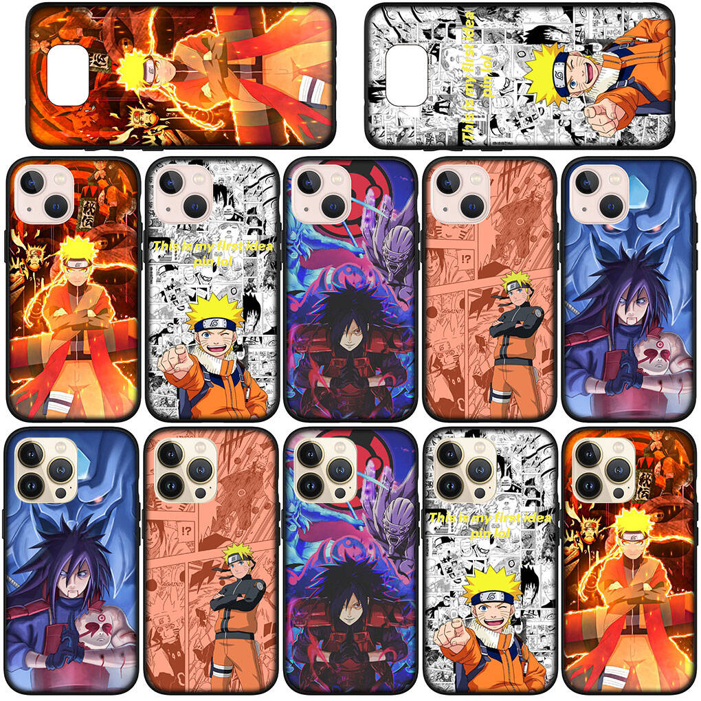 For Samsung Galaxy S25 S24 S23 iPhone 17 16 15 Xiaomi Redmi Note 14 13 12 11 Plus Pro Max XR A37 A57 Phone Case Naruto Madara Uchiha OPPO Huawei Cover
