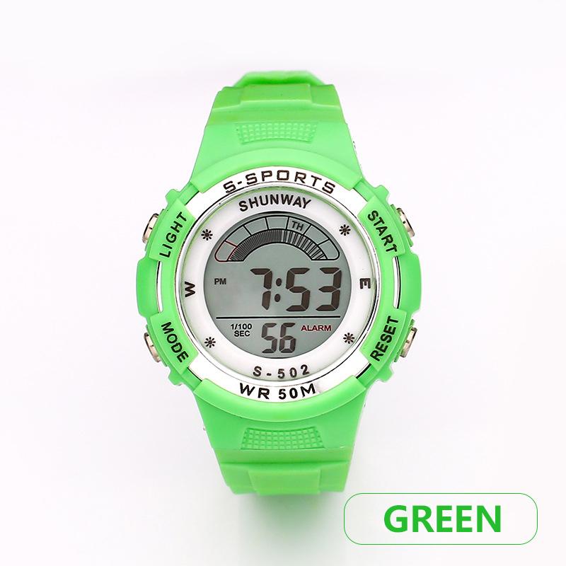 Children Watch Electronic Cook Girl Fashion Wristwatch 50m Waterproof Boys Student Sports digital Watches Alarm Clock gift