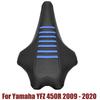 For Yamaha YFZ450R Gripper Seat Cover 2009 - 2021 YFZ 450R 450RSE REL Blue Ribs