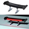 Luz Traseira Solar Mini 12V LED Universal para Spoiler Traseiro de Carro Piscante de Aviso Impermeável com Sensor Inteligente Acessórios Modificados
