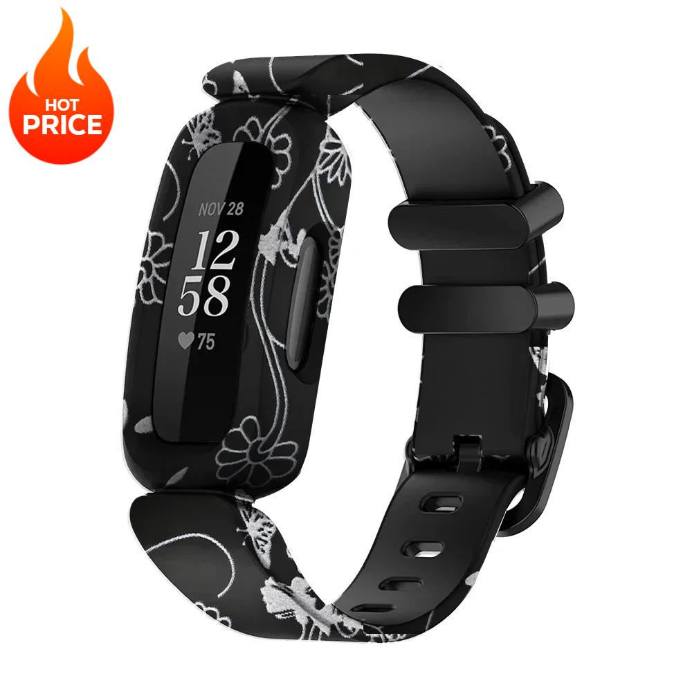 New Strap For Fitbit Ace 3 Kids Watch Band Bracelet Soft Silicone Replacement Wristband For Fitbit Inspire 2 Ace3 Classic Correa