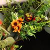 20in Eucalyptus Wreath Daisy Flower Wall Hanging for Decoration
