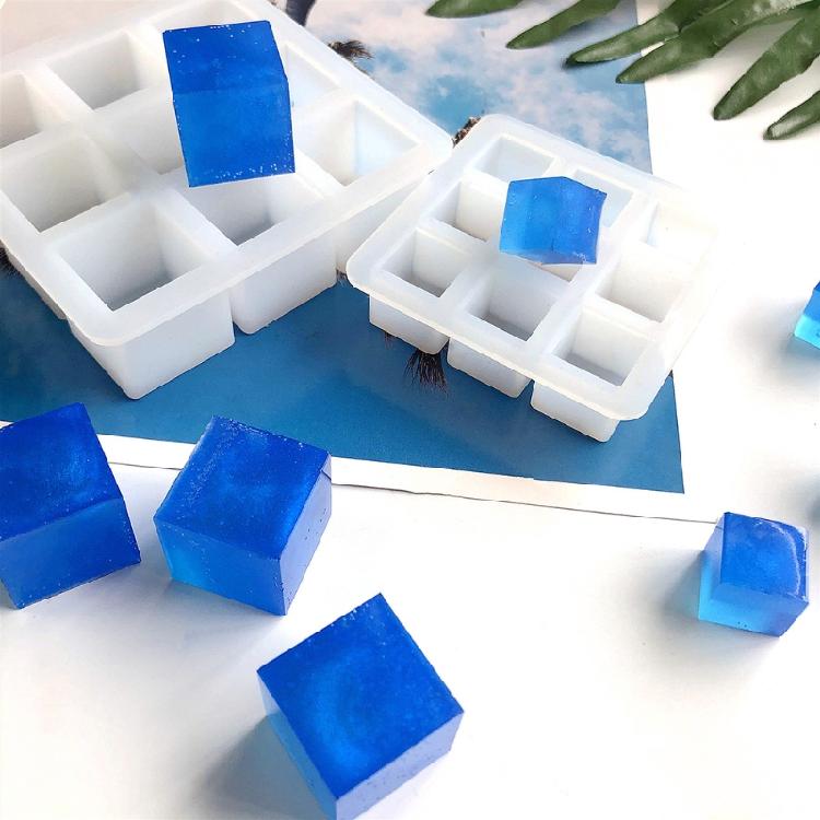 Cube Decoration Mold Resin Large Beauty Mold for Pendant Jewelry Making