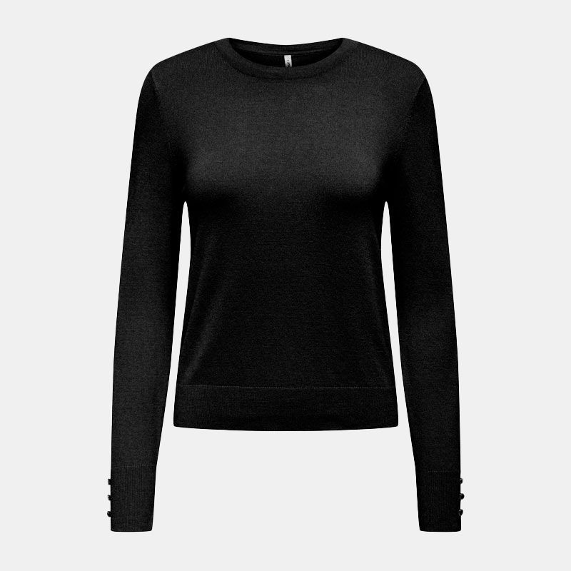 Pull Minna col rond en maille douce Femme ONLY