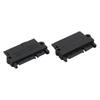 SATA Male to SATA Male Adapter Converter 22Pin Sata With 7pin+15pin FeMale to Male SATA Power Data Cable Black Replacement
