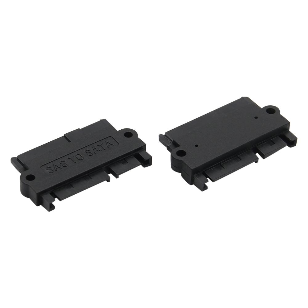 SATA Male to SATA Male Adapter Converter 22Pin Sata With 7pin+15pin FeMale to Male SATA Power Data Cable Black Replacement
