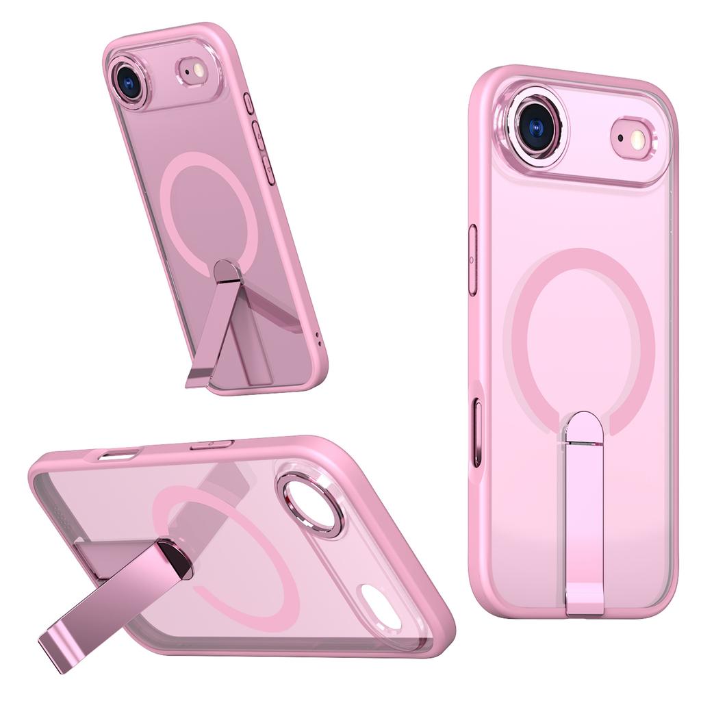 For iPhone Air Case Compatible with MagSafe Kickstand TPU + Acrylic Phone Cover