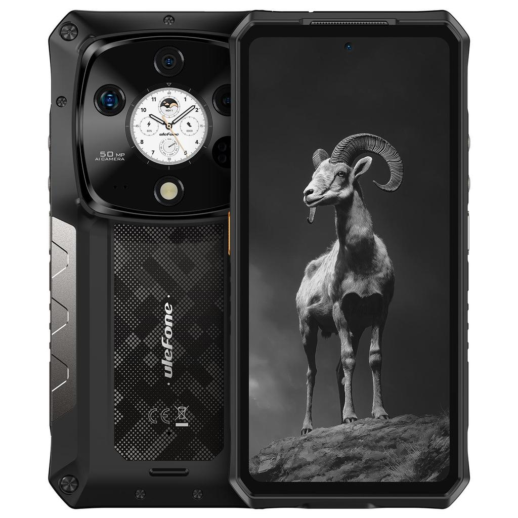 Ulefone Armor 28 Pro 5G AI Rugged Phone 512GB ROM 120W MTK Dimensity 7300 10600mAh 6.67”AMOLED 64MP Smartphone