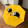 1PC Eyes Tongue Umbrella-8-Rib Reinforced, Automatic Open, Lightweight & Durable, Cute Fashion Accessory for Outdoor, Beach, or Casual Use, Beach Umbr