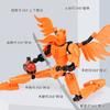 Children'S Educational Assembly Deformation Robot Model, Multi-Joint Movable Assembly Doll Building Block Toy