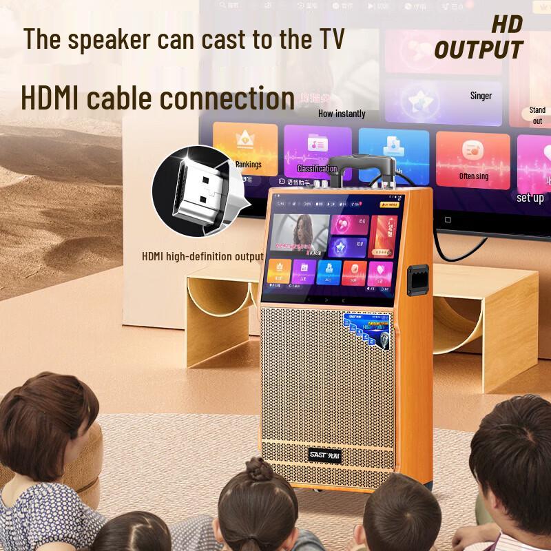 SAST 17-inch Screen Karaoke Speaker (CN version)