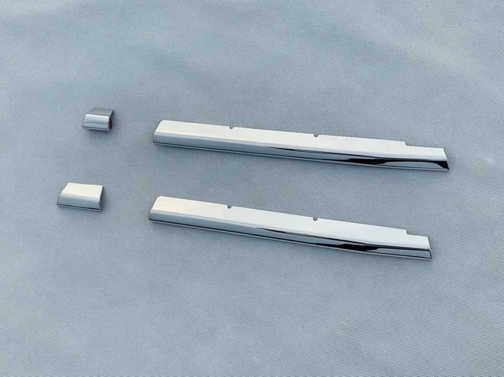 Grille Down Mould Garnish Front Fog Lamp Cover Rim for Suzuki Spacia Custom HYBRID XS Turbo [HIGH FLYING] & (Glossy ABS) (MK53S) 2017-2021 (6 Pieces)