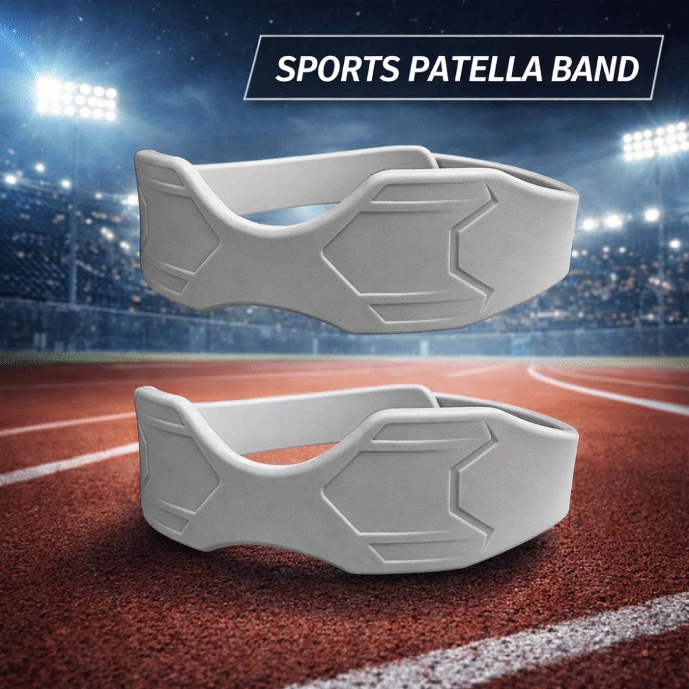 Non-Slip Design Knee Pads Patella Strap Silicone Sport Knee Wrap Knee Patella Support  Basketball