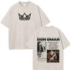 Rapper Don Omar Album Tour Vintage Washed T Shirt Men's Women Pop Music Short Sleeve T-Shirts Hip Hop Gothic Clothing T-shirts20