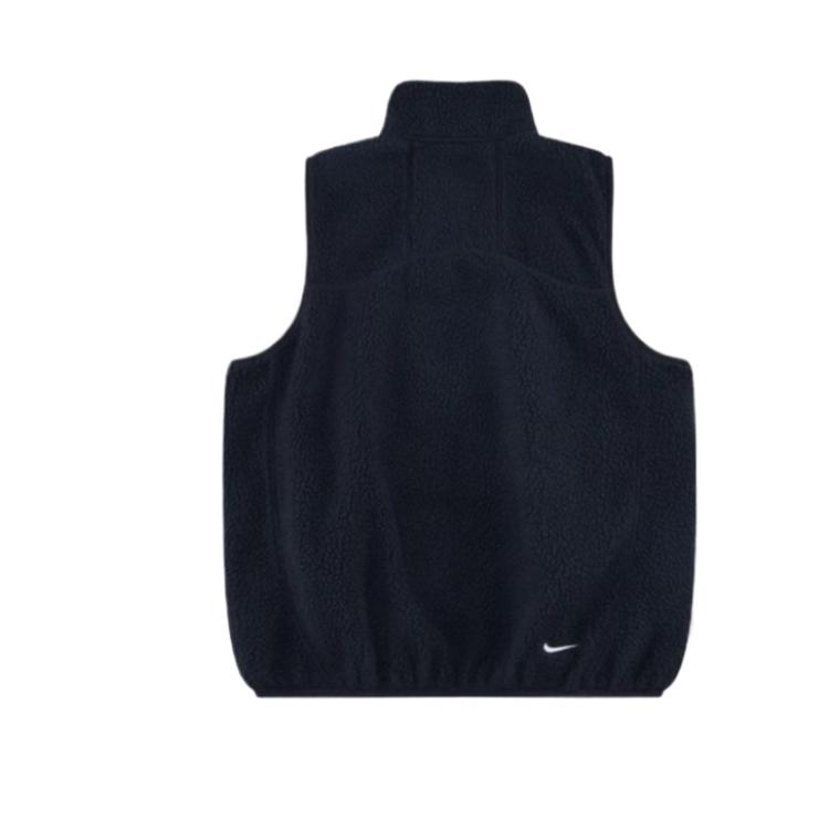 Nike Vest Loose Comfortable Windproof Warm Kids Vests Black Mountain-White FZ5424-010