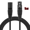 Microphone Cable XLR Male To Female 3 Pin Connectors Musical Instrument Cables Cords for Microphones Mixing Console Speaker Systems 5m/16.4ft