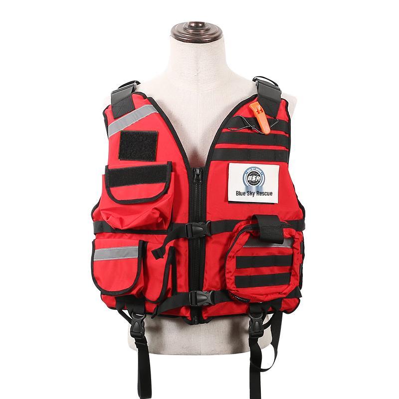 OLOMM Adult Water Rescue Life Jacket Adult